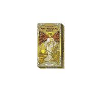 Golden Art Nouveau Tarocco Mini Strato Carte lo scarabeo Giulia F Massaglia New