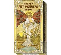Golden Art Nouveau Tarocco Strato Carte Da Giulia F.Massaglia lo scarabeo Nuovo