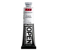 Golden Artist Colors Aperta 2 oz vernici di colore acrilico colore: rosso chinacridone 2 oz rosso