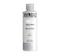 Golden - Vernice acrilica fluida - Titanium bianco - 8 oz.