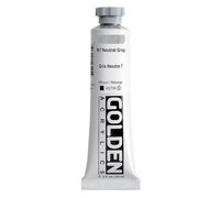 Golden Artist Colors Heavy Body Acrylic 2 oz. Neutral Gray 7