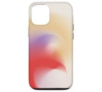 Golden Aura | Red, Lavender & Cream Energy Flow Abstract Custodia per iPhone 12/12 Pro