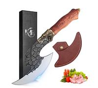 Golden Bird Coltello da disosso originale Coltello da filetto affilato Coltello da cuoco forgiato a mano Coltello da carne Coltello da griglia con fodero in PU per campeggio BBQ Outdoor ecc.