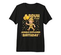Golden Birthday Birthday Party Explorer per Ragazzi e Ragazze Maglietta Premium