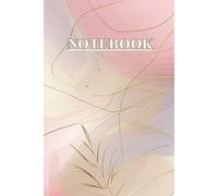 Golden Bloom Pastel Notebook: A Soft Abstract Floral Journal for Everyday Writing