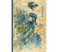 Golden Butterfly Dreams: A Beautiful Monthly Planner Notebook