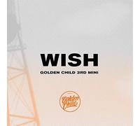 Golden Child - Wish [Random ver.] 3rd Mini Album) CD + libro + fotocard + poster pieghevole