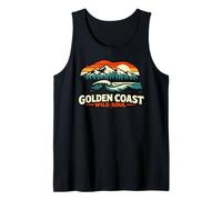 Golden Coast Wild Soul Orso Surf California Retro Canotta