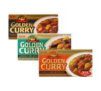 Golden Curry Preparato di Spezie 220g S&B - Grado di Piccantezza A Scelta