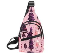 Golden Dust Light Christmas 2 (2) zaino a tracolla regolabile, borsa a tracolla da viaggio ed escursionismo, Multicolore 03, 11.8x7x1.5in/30x18x4cm