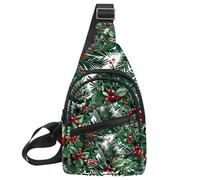 Golden Dust Light Christmas 2 (2) zaino a tracolla regolabile, borsa a tracolla da viaggio ed escursionismo, Multicolore 11, 11.8x7x1.5in/30x18x4cm