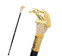 Golden Eagle Cane Men, Bastone da Passeggio per Anziani, 3 Pezzi, Pieghevole, per Mobilità, Stabilità, Supporto per Ginocchia, Prodotti per L'assistenza Agli Anziani, 36,8 Pollici