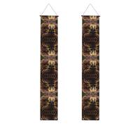 Golden Eagle Dream Core Pattern festa di laurea banner - decorazione interna ed esterna,
