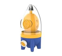 Golden Egg Maker, Agitatori Manuali Per Uova, Frullatore Per Uova Frullatore Per Uova Manuale Girauova Per Uova D'oro Sode Gira Per Uova Creatore Di Uova D'oro Frullatore Manuale(Giallo)