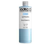 GOLDEN Fluid Acrilico, Blu Phthalo chiaro, Flacone da 473 ml