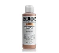Golden : Fluid Acrylic Paint : 119ml (4oz) : Copper Light Fine Iridescent