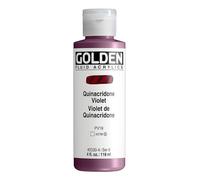 Golden : Fluid Acrylic Paint : 119ml (4oz) : Quinacridone Violet