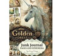 Golden Forest by Lianascrap: Junk Journal Pages and Ephemera