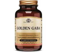 GOLDEN GABA, 50 Capsule Vegetali - GABA (Acido Gamma-Amminobutirrico) 500 Mg