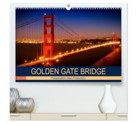 GOLDEN GATE BRIDGE Faszination San Francisco (hochwertiger Premium Wandkalender 2026 DIN A2 quer), Kunstdruck in Hochglanz: Kaliforniens weltbekannte Brücke
