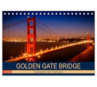 GOLDEN GATE BRIDGE Faszination San Francisco (Tischkalender 2026 DIN A5 quer), CALVENDO Monatskalender: Kaliforniens weltbekannte Brücke