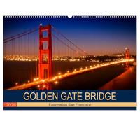 GOLDEN GATE BRIDGE Faszination San Francisco (Wandkalender 2026 DIN A2 quer), CALVENDO Monatskalender: Kaliforniens weltbekannte Brücke