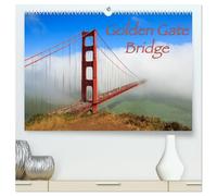 Golden Gate Bridge (hochwertiger Premium Wandkalender 2026 DIN A2 quer), Kunstdruck in Hochglanz: Die berühmteste Brücke der Welt