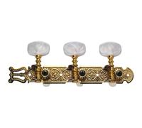 Golden Gate F-2119 Meccaniche per chitarra classica - 2 assi (3+3) - Oro