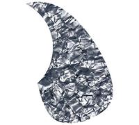 Golden Gate F-4017 - Battipenna per chitarra acustica, colore: Nero perla