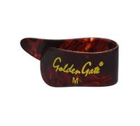 Golden Gate GP-3T Plettri per pollice, tartaruga, misura media, dozzina