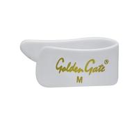 Golden Gate GP-3W Plettro per pollice, bianco, medio, dozzina
