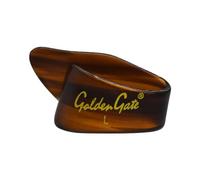 Golden Gate GP-4T Plettri per pollice, tartaruga, grande, dozzina