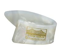 Golden Gate GP-6-4PK - Set di 4 plettri per pollice, colore: Perloid