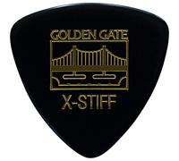 Golden Gate MP-103 - Plettri triangolari per chitarra, spessore 1,5 mm, colore: Nero