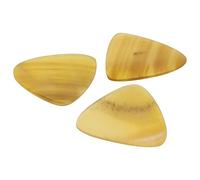 Golden Gate MP-20 - 3PK - Triangolo grande Mock Tartaruga FLAT Pick (Confezione da 3)