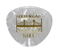 Golden Gate MP-325 - Plettri per chitarra a forma di triangolo, spessore 1,0 mm, perlato