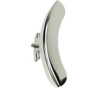 Golden Gate P-104 1930's-Style Single-leg Armrest - Nickel-Plated Bras