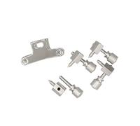 Golden Gate p-91 stile anni Settanta risonatore accessori di montaggio - in ottone nichelato