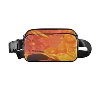 Golden Girl elegante marsupio per donne, uomini e adolescenti, resistente all'acqua, con cinghia regolabile, per viaggi, palestra, lavoro, Ragazza d'oro, 1 size