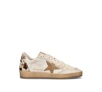 GOLDEN GOOSE BALL STAR Sneaker donna bianca in nabuk 38