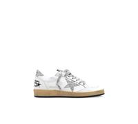 Golden Goose Scarpe Sneakers Donna Ball Star Vintage Stella Glitter 11325 Bianco (40)