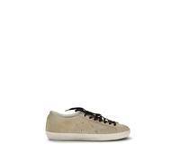 Golden Goose Beige Calf Leather Bos Taurus Low Top Sneakers - EU46/US13
