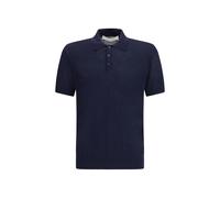 Golden Goose Blue Merino Wool Polo Shirt - S
