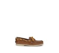 Golden Goose Brown Calf Leather Bos Taurus Slip-On Loafers - EU38/US8