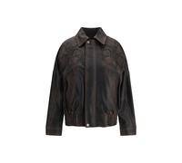 Golden Goose Brown Viscose Bomber - IT42 | L