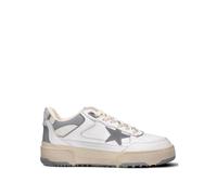 GOLDEN GOOSE FORTY-TWO Sneaker uomo bianca/grigia in pelle 44