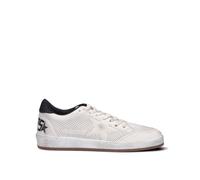 GOLDEN GOOSE - HF BALL STAR Sneaker uomo bianca in pelle 41