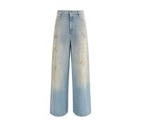 Golden Goose Light Blue Cotton Boyfriend Jeans - 27