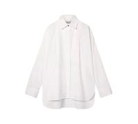 Golden Goose - Oversized Cotton Poplin Shirt - - Blouses & Shirts - Donna - Bianco - M