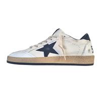Golden Goose Scarpe da Uomo Vintage Ball Star Pelle Crackle 10283 Bianco e Nero (Bianco e Nero, Sistema Taglie Calzature EU, Adulto, Numero, Media, 43)